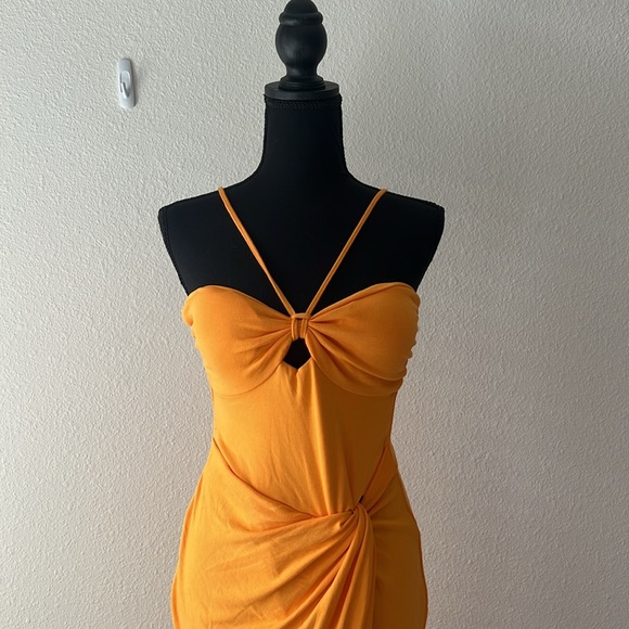 L*space Aya Midi Dress Taramind-Tamarind Size Medium - Picture 3 of 7